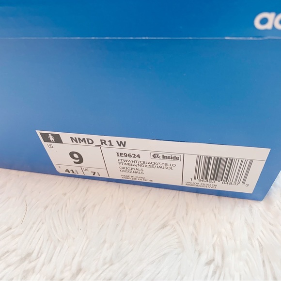 Adidas women's NMD R1 shoes sneakers Cloud White / Core Black / Solar - Picture 4 of 12